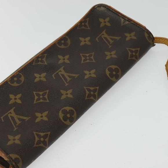 LOUIS VUITTON Monogram Pochette Twin GM Shoulder Bag M51852 LV Auth 136381 - Picture 14 of 16